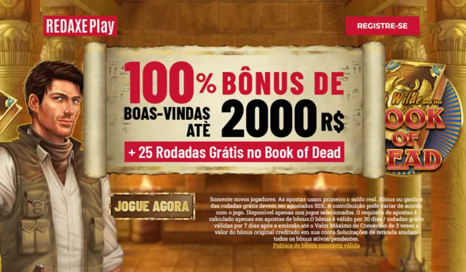 Os jogadores que fizerem o primeiro depósito receberão um bônus de 100% do valor do depósito, até o valor máximo de R$ 10.000.000. O casino aceita todos os métodos de depósito: banco, paywin, e-wallet, o programa não se aplica a depósitos com raspadinha (nota: a promoção aplica-se apenas a produtos em que os jogadores participam em apostas: desportos, desportos virtuais, jogos digitais). , caça-níqueis com jackpot e keno, loterias).