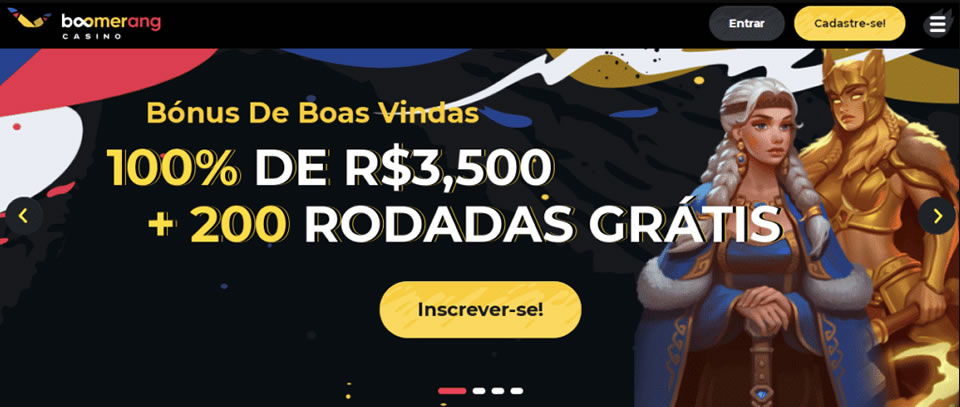 No mundo das apostas desportivas, liga bwin 23plataforma brabet aumenta o entusiasmo ao aumentar as probabilidades em grandes eventos desportivos, permitindo aos apostadores maximizar os retornos potenciais. Esse recurso é especialmente popular entre os fãs de esportes que desejam aproveitar seu conhecimento para obter maiores lucros.